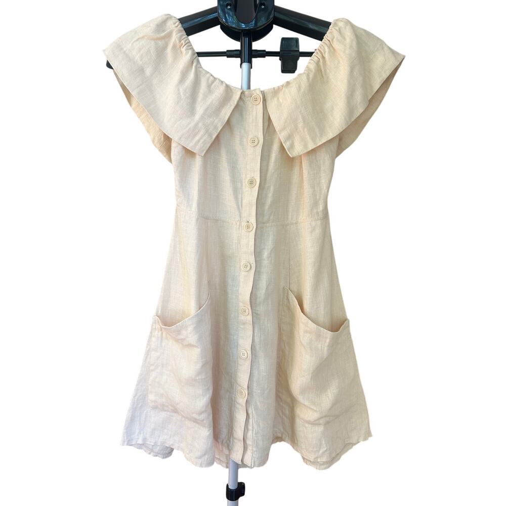RARE Archival Reformation Botanica / Landy Deadstock Mini Dress 2 - Picture 2 of 7